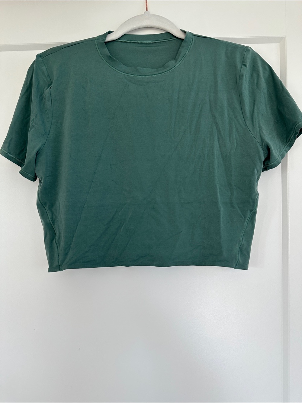 lululemon Wundermost Crop Tee